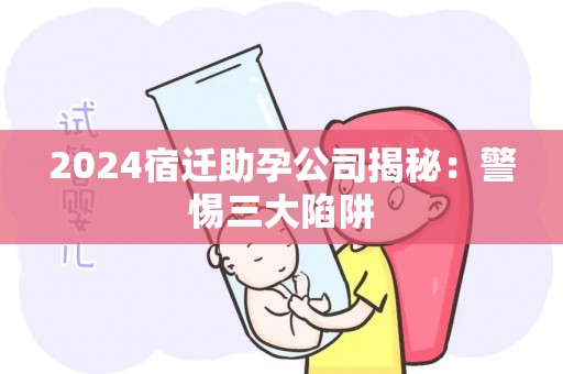 2024宿迁助孕公司揭秘：警惕三大陷阱