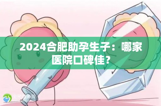 2024合肥助孕生子：哪家医院口碑佳？