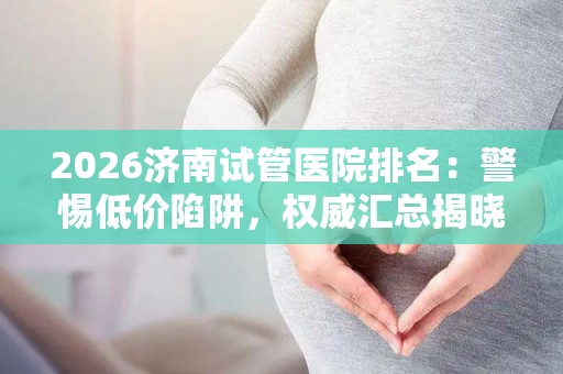 2026济南试管医院排名：警惕低价陷阱，权威汇总揭晓