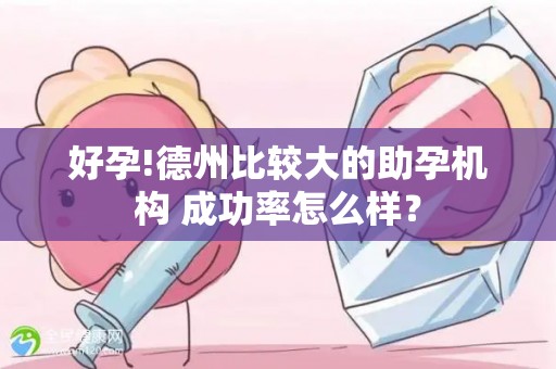 好孕!德州比较大的助孕机构 成功率怎么样？