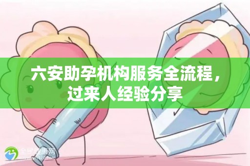 六安助孕机构服务全流程，过来人经验分享