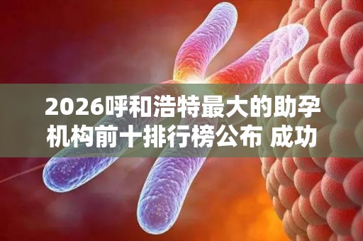 2026呼和浩特最大的助孕机构前十排行榜公布 成功率大揭秘