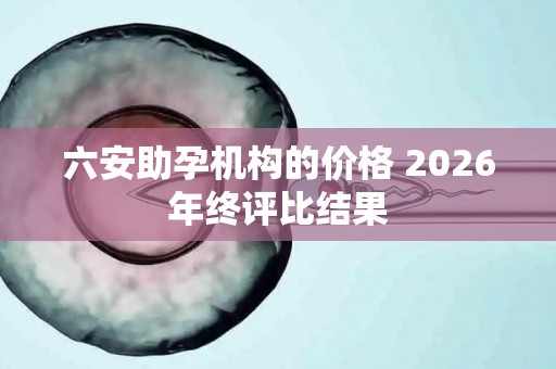 六安助孕机构的价格 2026年终评比结果