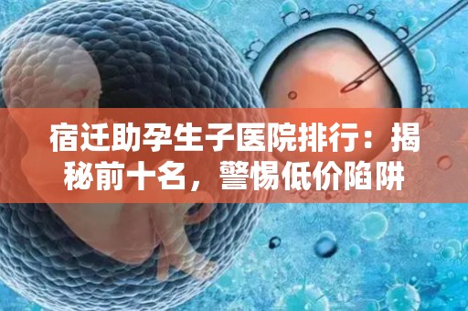 宿迁助孕生子医院排行：揭秘前十名，警惕低价陷阱