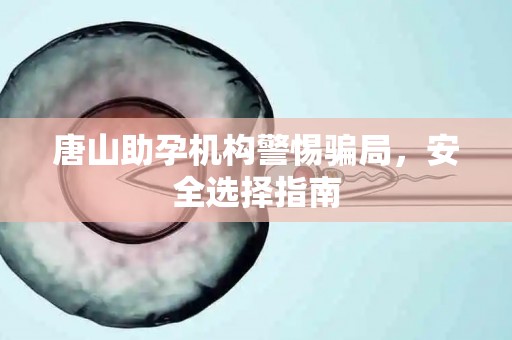 唐山助孕机构警惕骗局，安全选择指南