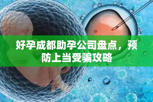 好孕成都助孕公司盘点，预防上当受骗攻略