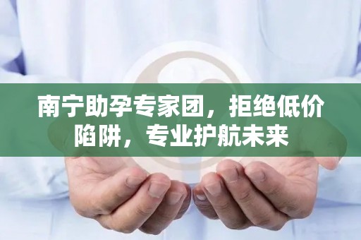 南宁助孕专家团，拒绝低价陷阱，专业护航未来