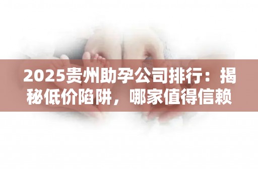 2025贵州助孕公司排行：揭秘低价陷阱，哪家值得信赖？