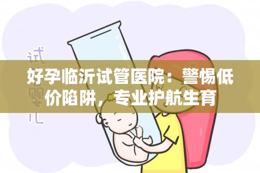 好孕临沂试管医院：警惕低价陷阱，专业护航生育