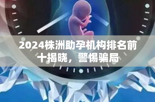 2024株洲助孕机构排名前十揭晓，警惕骗局