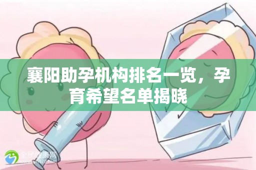 襄阳助孕机构排名一览，孕育希望名单揭晓