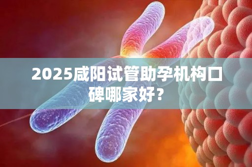 2025咸阳试管助孕机构口碑哪家好？