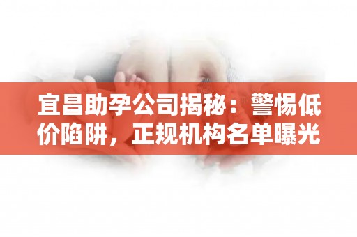 宜昌助孕公司揭秘：警惕低价陷阱，正规机构名单曝光