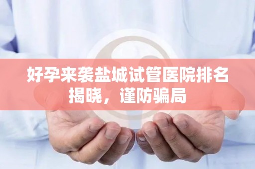 好孕来袭盐城试管医院排名揭晓，谨防骗局