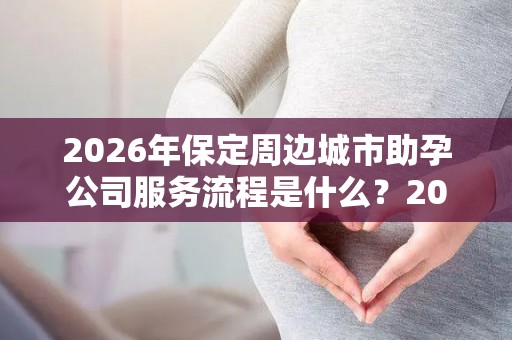 2026年保定周边城市助孕公司服务流程是什么？2026版排名揭晓!