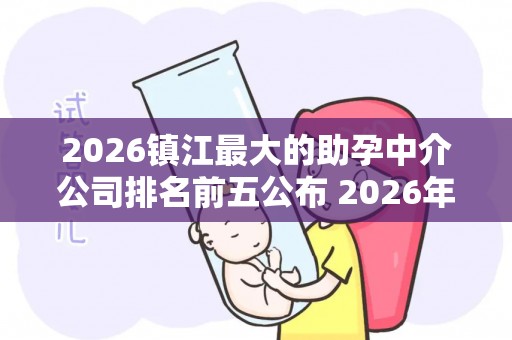 2026镇江最大的助孕中介公司排名前五公布 2026年终评比结果