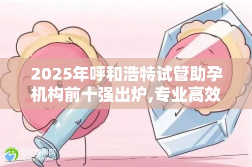 2025年呼和浩特试管助孕机构前十强出炉,专业高效助孕无忧!