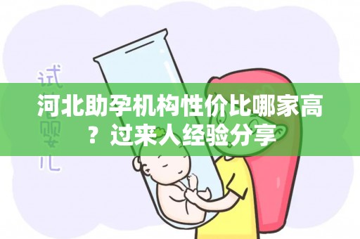 河北助孕机构性价比哪家高？过来人经验分享