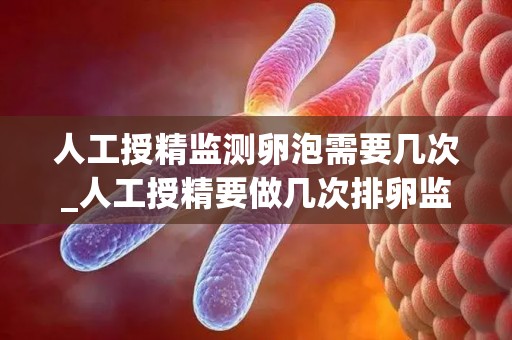 人工授精监测卵泡需要几次_人工授精要做几次排卵监测!
