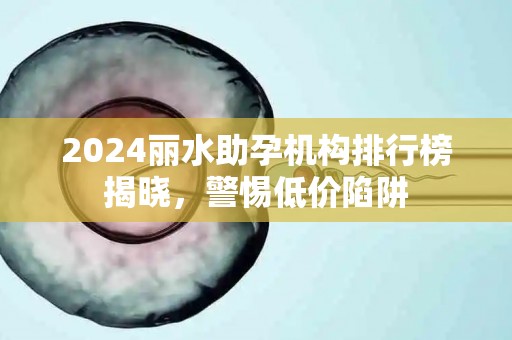 2024丽水助孕机构排行榜揭晓，警惕低价陷阱