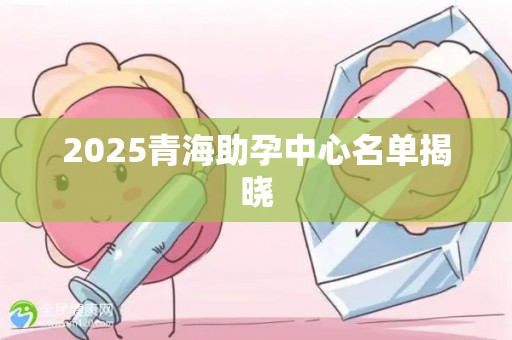 2025青海助孕中心名单揭晓