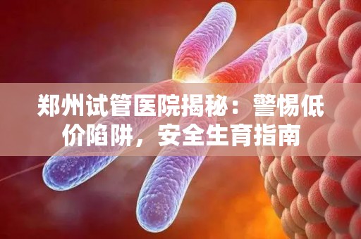 郑州试管医院揭秘：警惕低价陷阱，安全生育指南