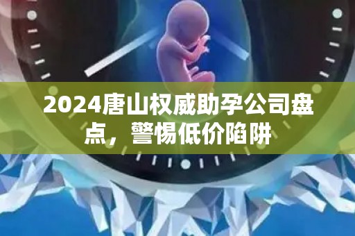 2024唐山权威助孕公司盘点，警惕低价陷阱