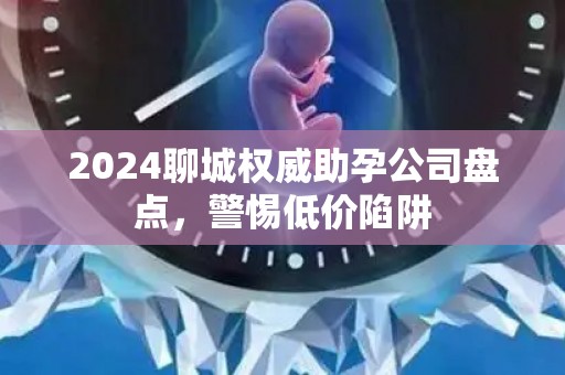 2024聊城权威助孕公司盘点，警惕低价陷阱