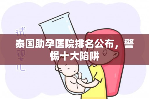 泰国助孕医院排名公布，警惕十大陷阱