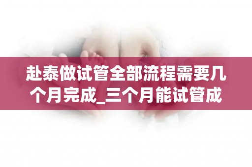 赴泰做试管全部流程需要几个月完成_三个月能试管成功吗!