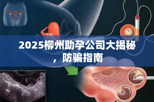 2025柳州助孕公司大揭秘，防骗指南