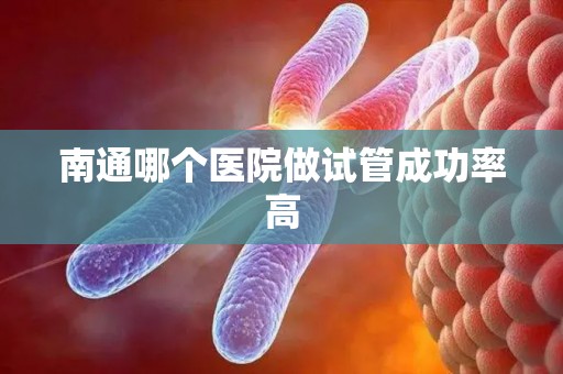 南通哪个医院做试管成功率高