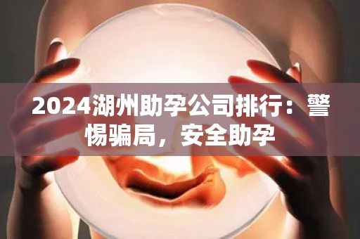 2024湖州助孕公司排行：警惕骗局，安全助孕
